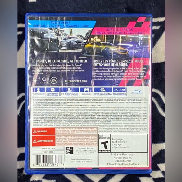 PS4 NFS Heat - Used - Picture 4 of 4